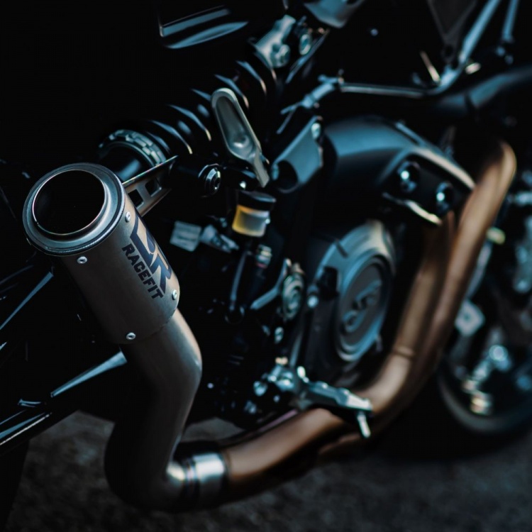 Racefit Black Edition Exhaust for 2019-2023 Indian FTR1200